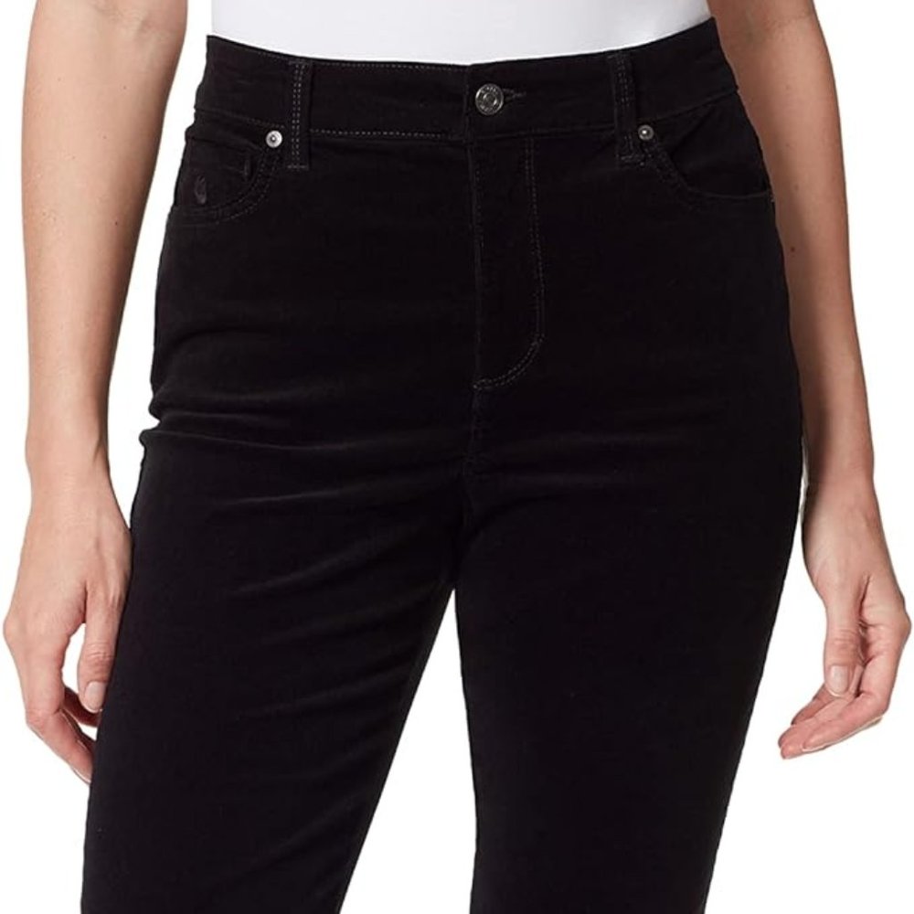 Gloria Vanderbilt Women's Amanda Corduroy Slim High Rise Pant